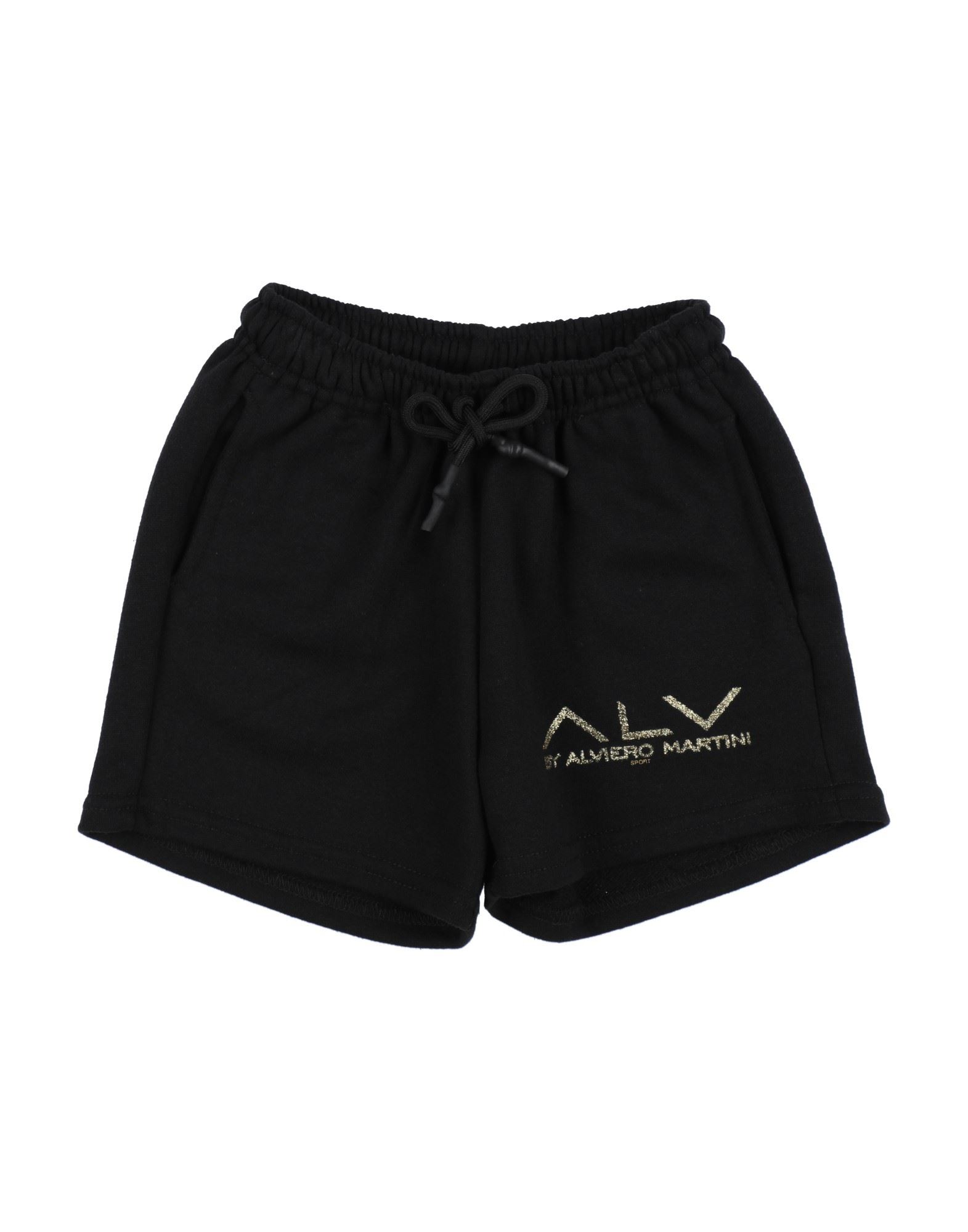 Shop Alv By Alviero Martini Toddler Girl Shorts & Bermuda Shorts Black Size 7 Cotton, Polyester