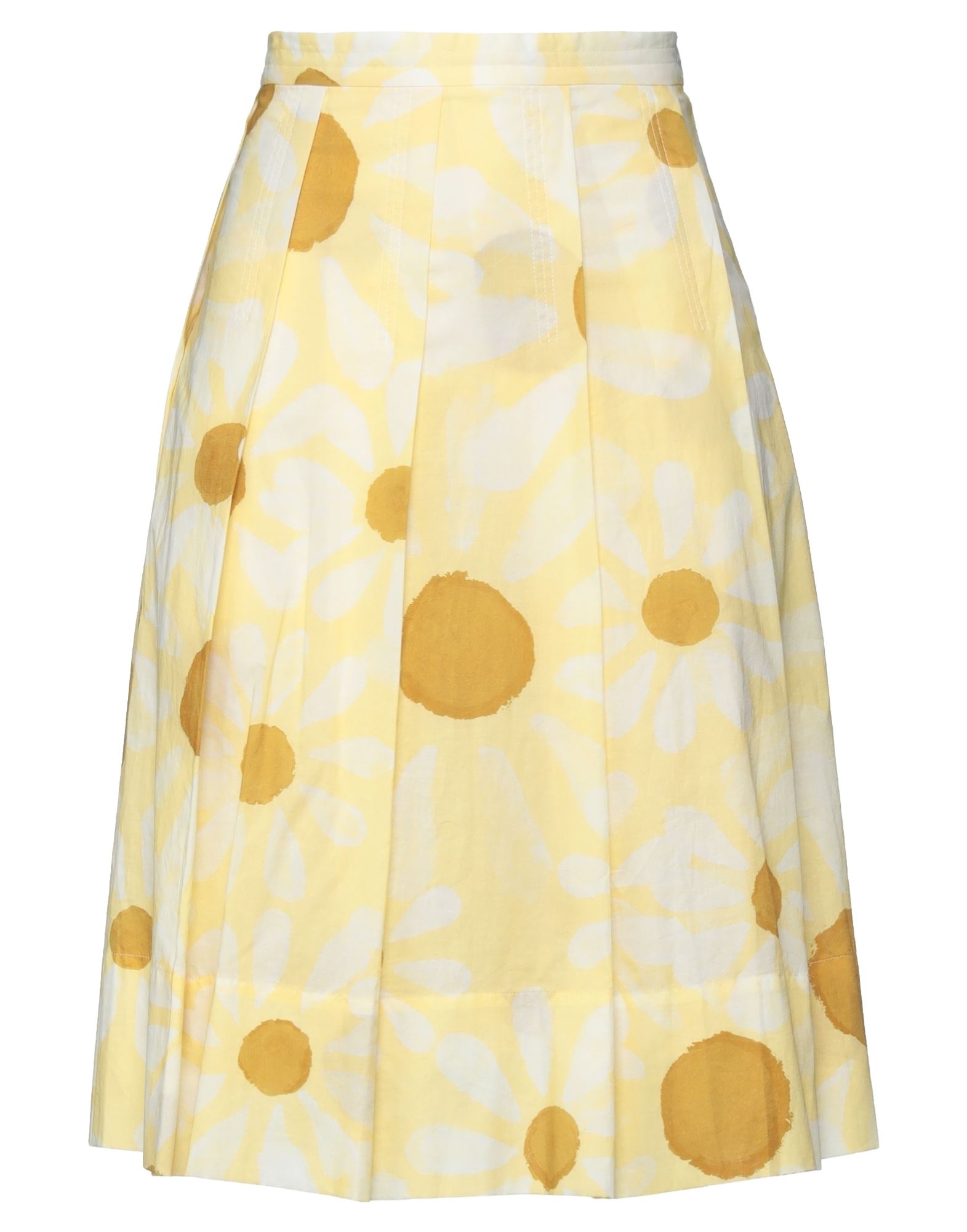 Marni Midi Skirts In Yellow