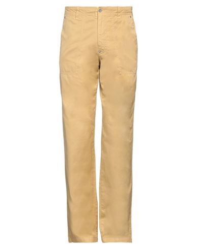 Avirex Man Pants Mustard Size 31 Cotton In Yellow