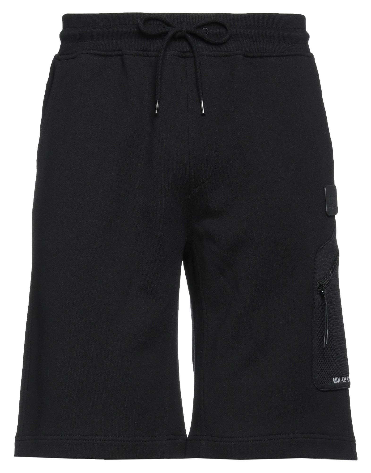 C.p. Company Blue Cotton Jersey Bermuda Shorts