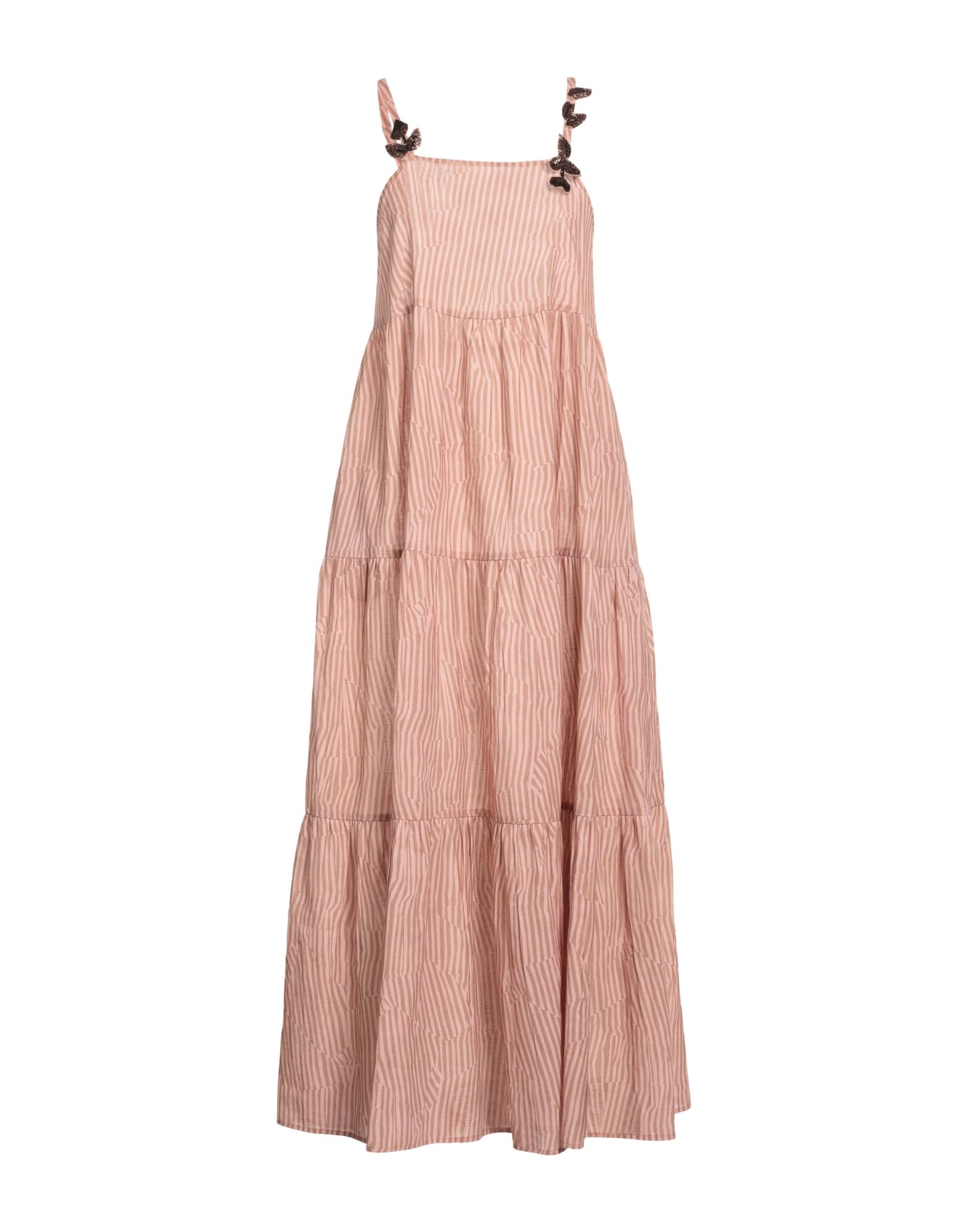 Alessia Santi Long Dresses In Beige