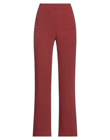 See By Chloé Woman Pants Burgundy Size 6 Polyester In Red