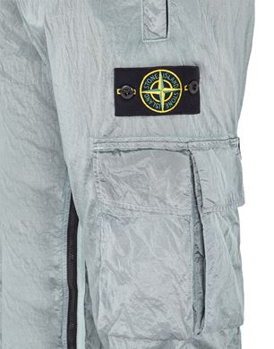 Stone island nylon clearance metal ripstop overshirt lavender