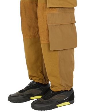 ripstop trousers man khaki in cotton - SACAI - d — 2