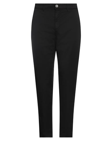 Sseinse Man Pants Black Size 38 Cotton, Elastane