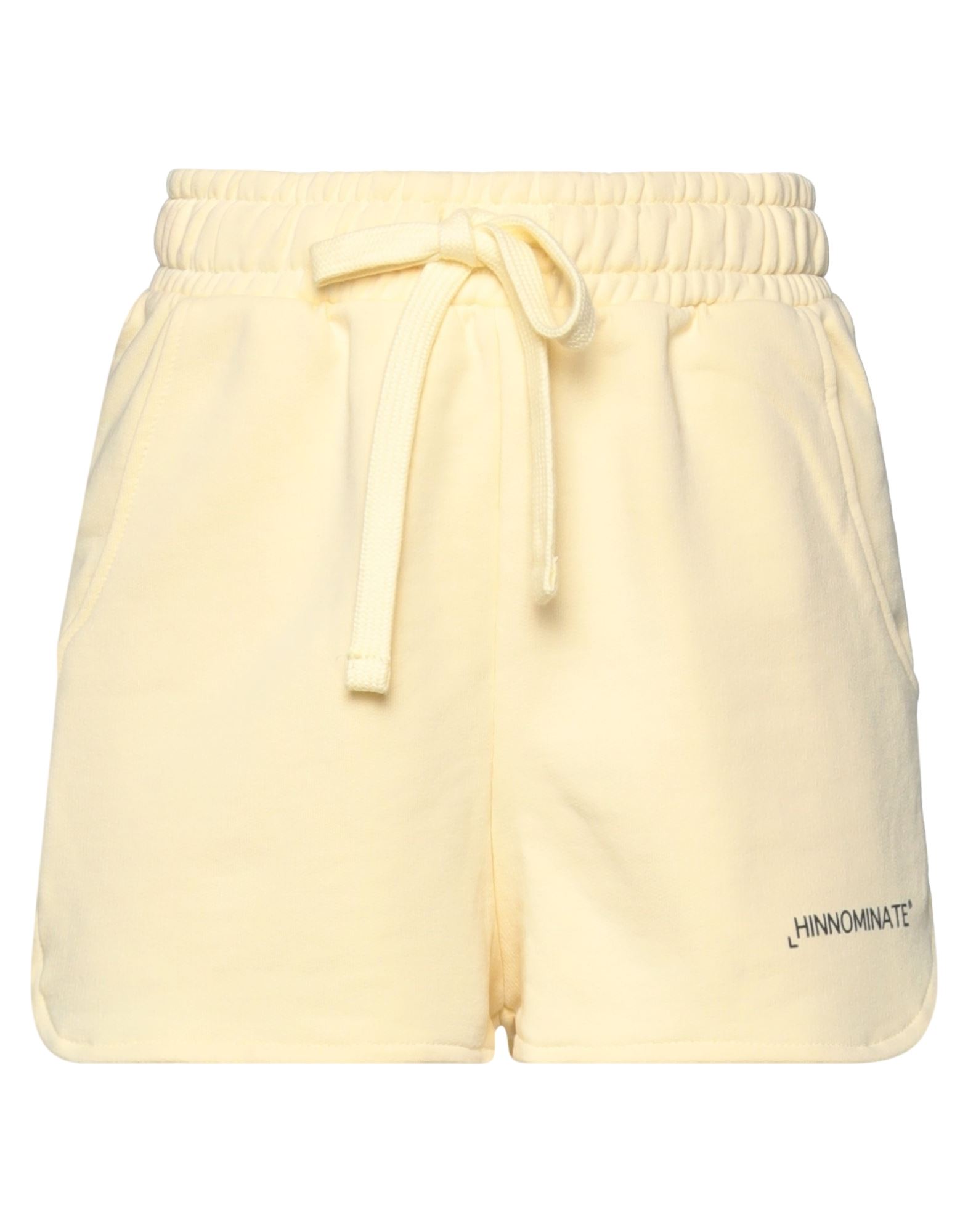 Hinnominate Cotton Women's Short In Yellow