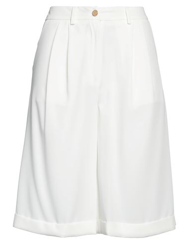 Toy G. Woman Shorts & Bermuda Shorts White Size 4 Polyester, Elastane