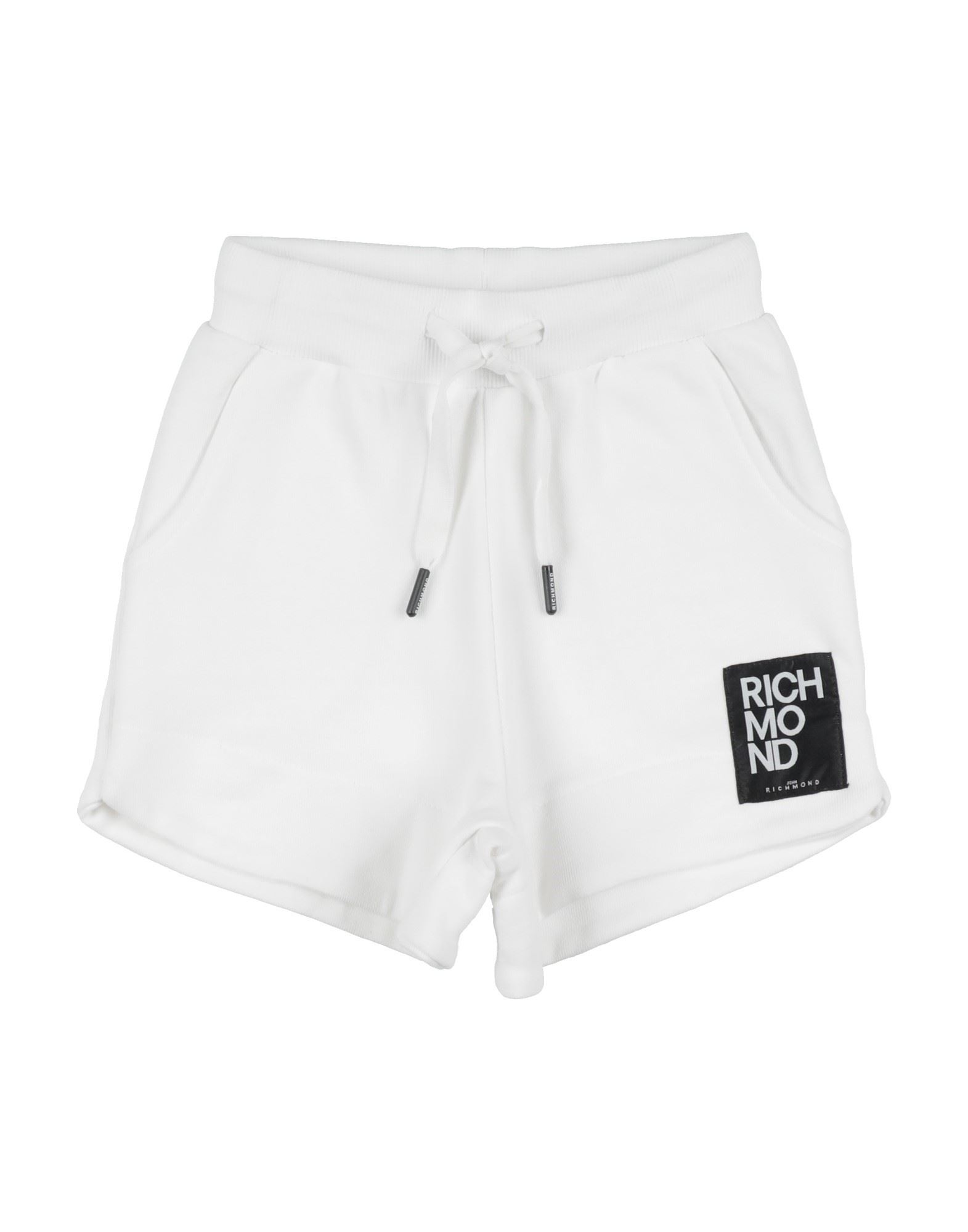 John Richmond Kids'  Toddler Boy Shorts & Bermuda Shorts White Size 6 Cotton
