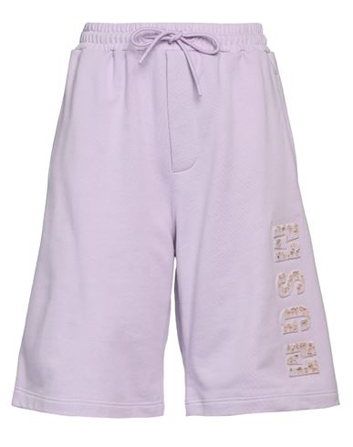 Msgm Woman Shorts & Bermuda Shorts Lilac Size L Cotton In Purple