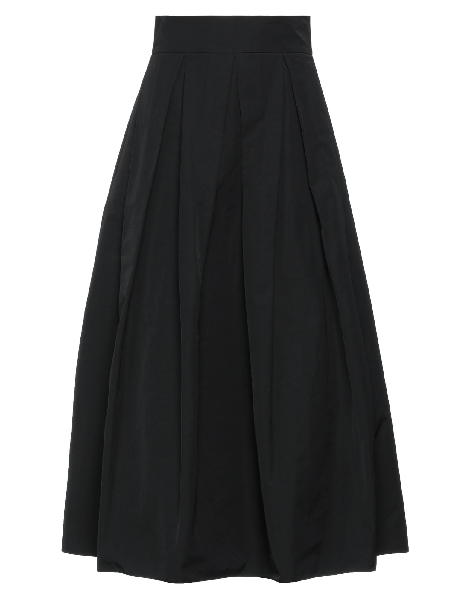 Nude Midi Skirts In Black | ModeSens