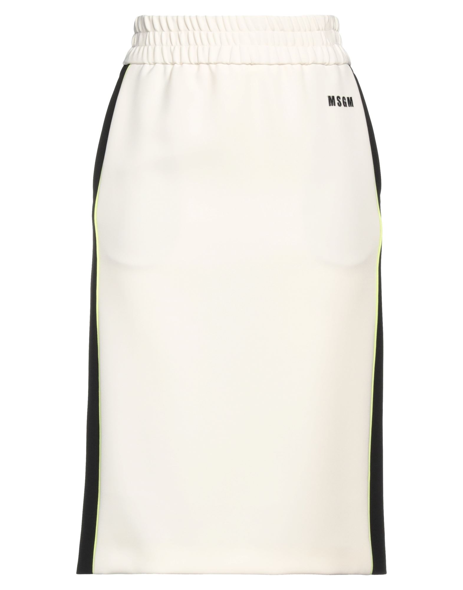 Msgm Midi Skirts In White