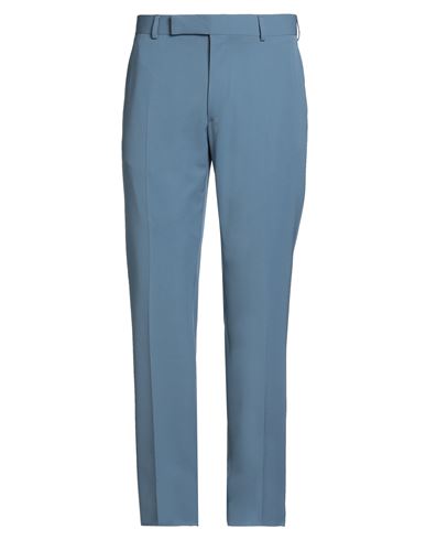 Dunhill Man Pants Light Blue Size 36 Wool