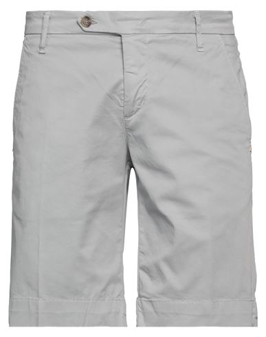 Entre Amis Man Shorts & Bermuda Shorts Light Grey Size 32 Cotton, Elastane