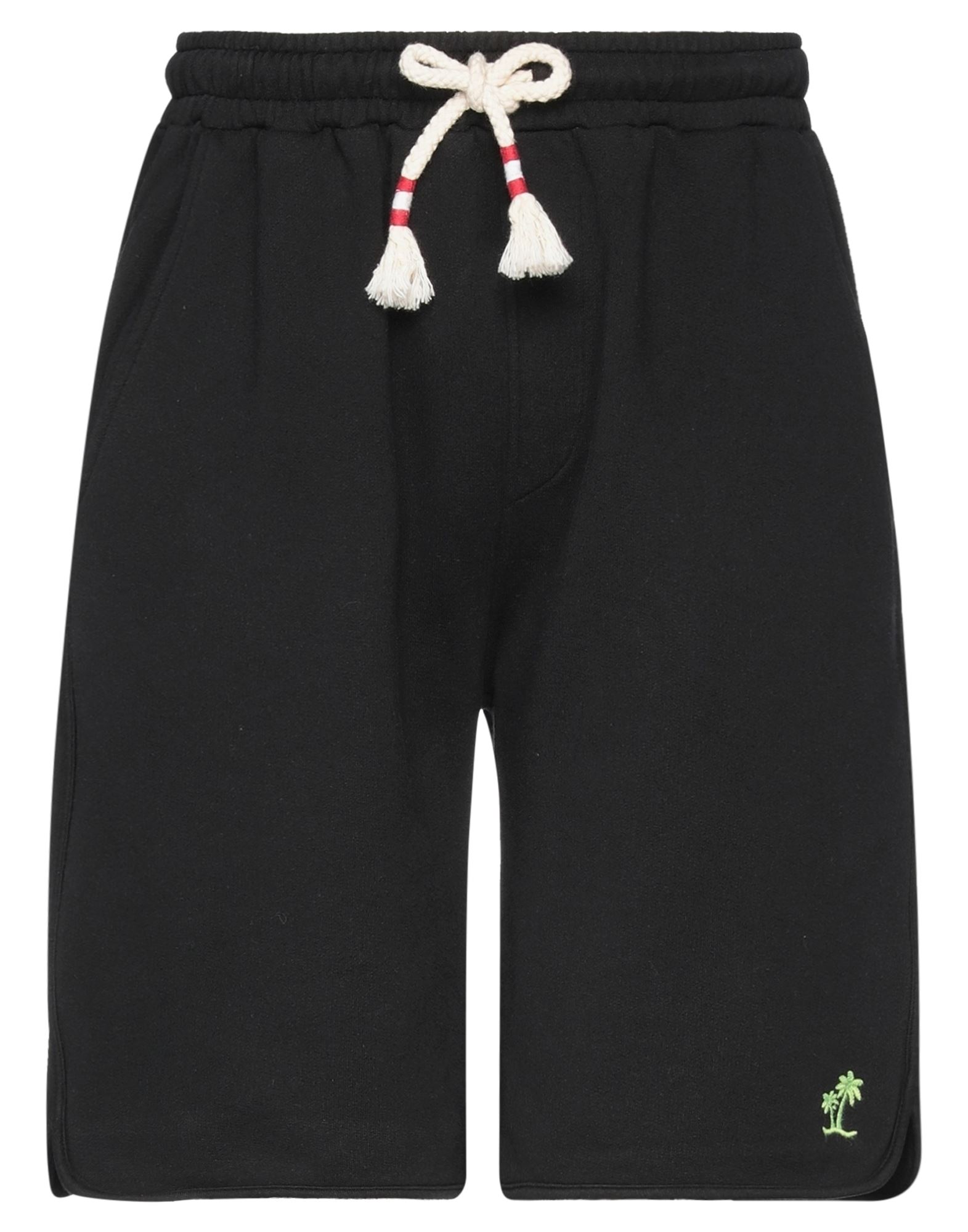 Mc2 Saint Barth Man Shorts & Bermuda Shorts Black Size M Cotton
