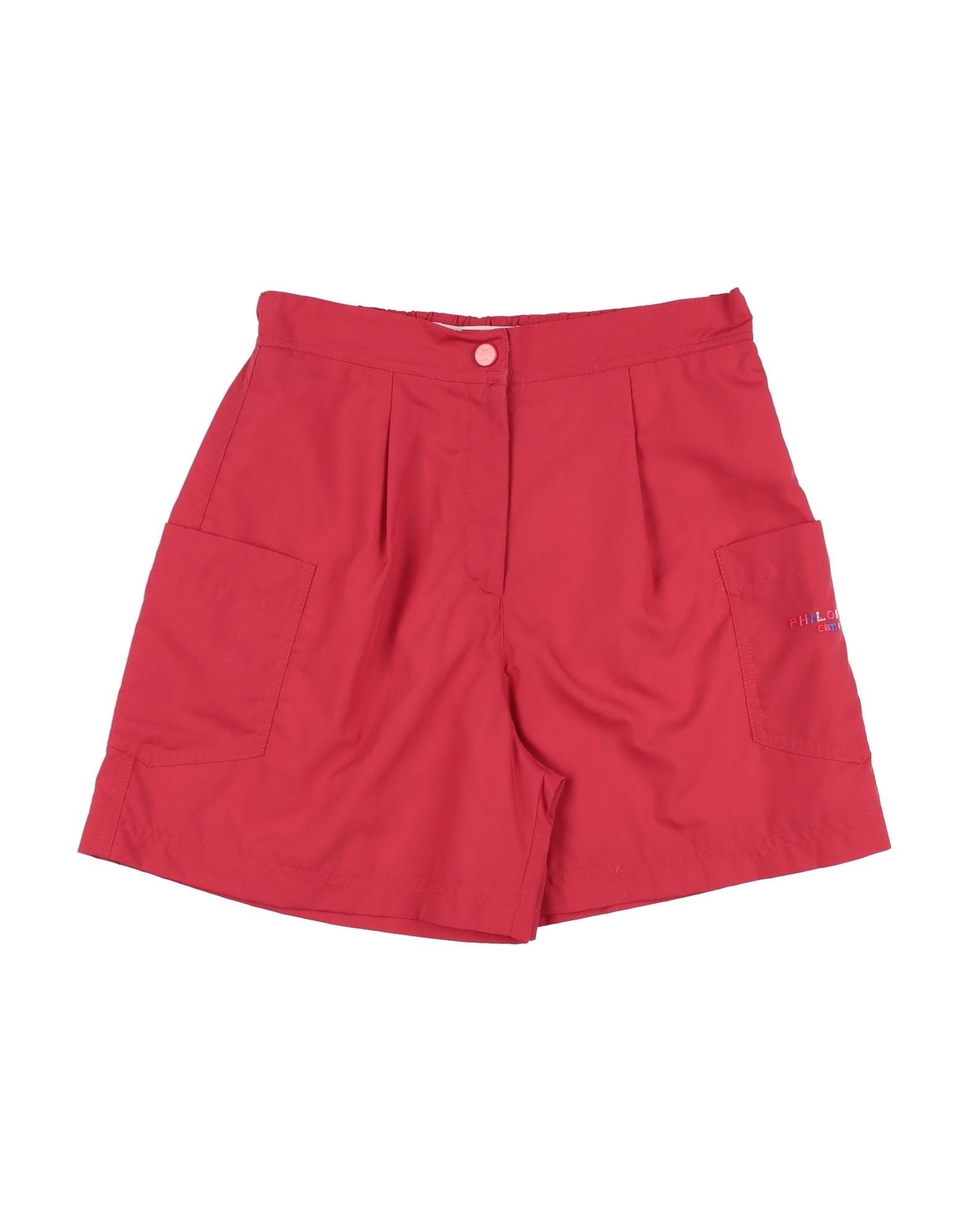 Philosophy Di Lorenzo Serafini Kids' Shorts & Bermuda Shorts In Red