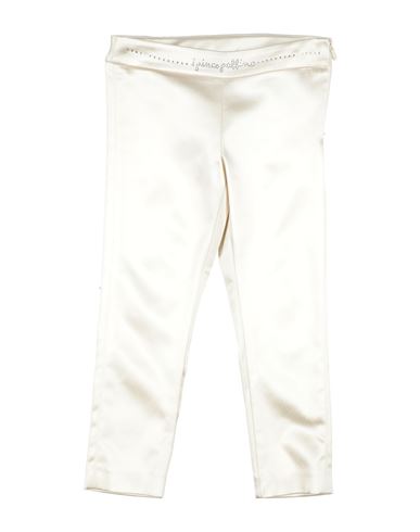 I Pinco Pallino Babies'  Toddler Girl Pants Ivory Size 4 Acetate, Polyamide, Elastane In White