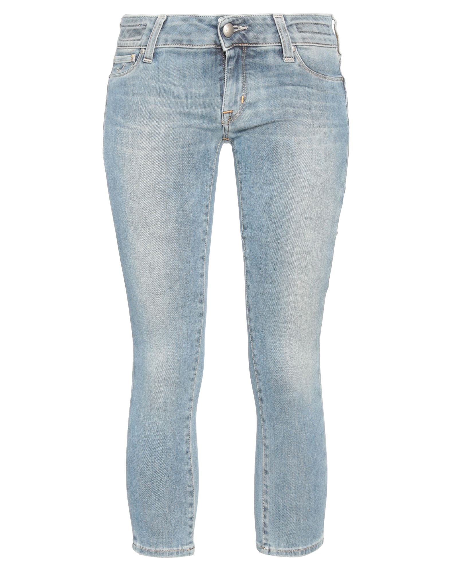 Jacob Cohёn Denim Cropped In Blue