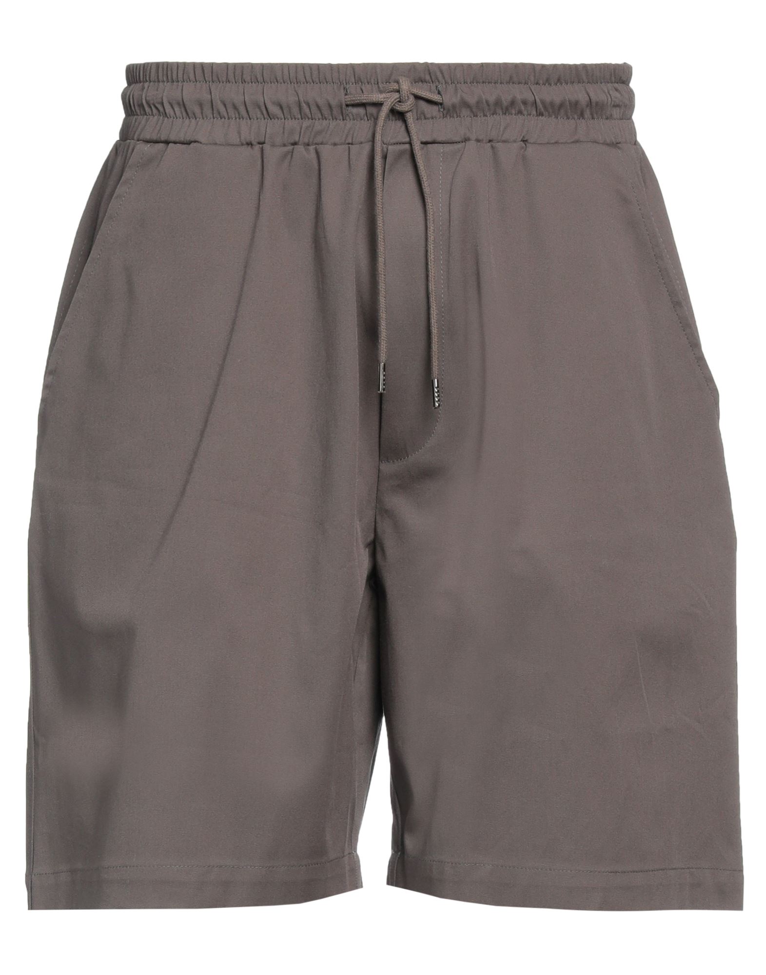 Woc Writing On Cover Man Shorts & Bermuda Shorts Khaki Size M Cotton, Elastane In Beige