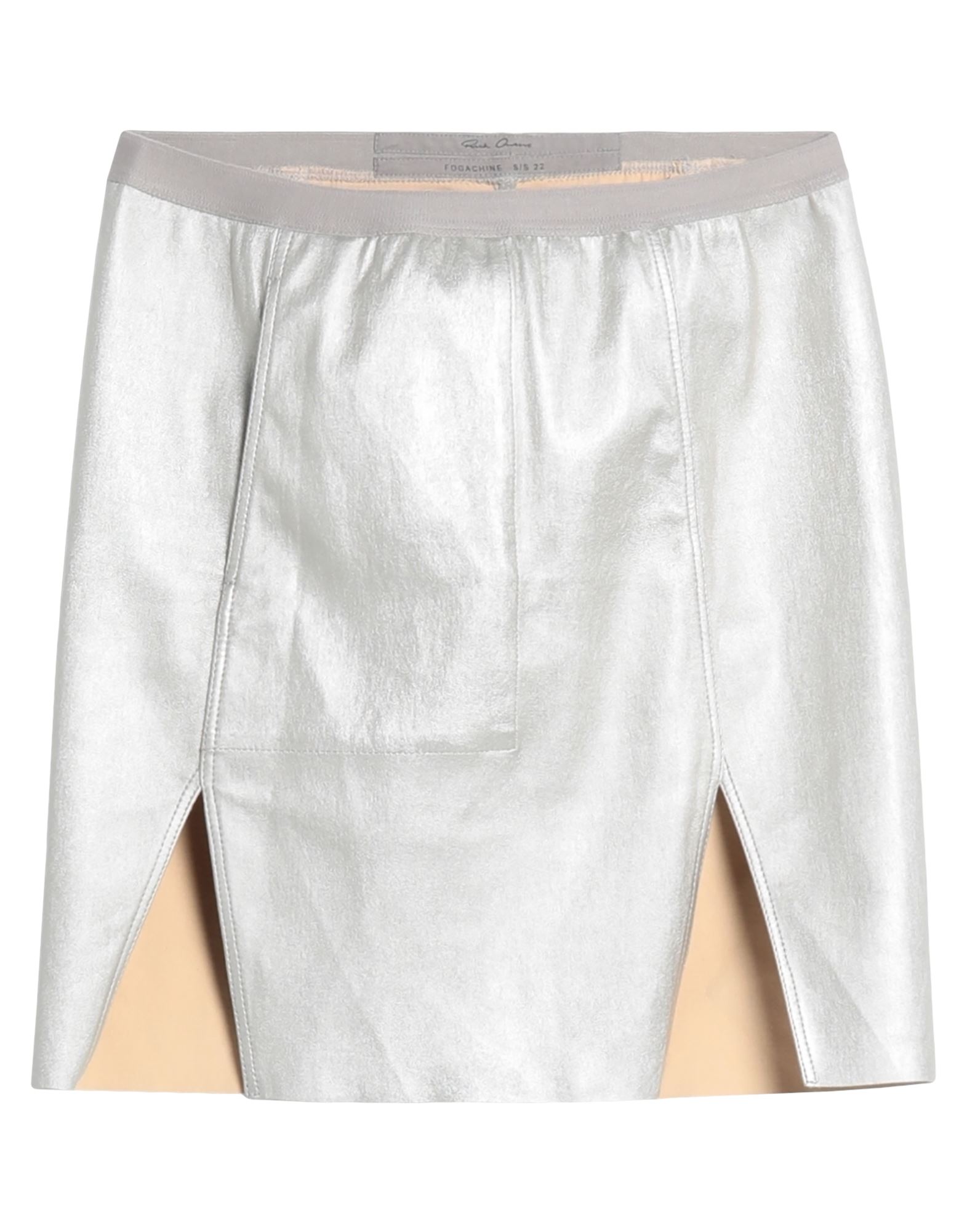 Rick Owens Mini Skirts In Grey