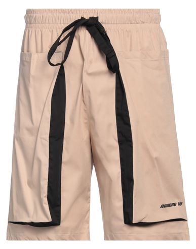 Numero 00 Man Shorts & Bermuda Shorts Beige Size L Cotton