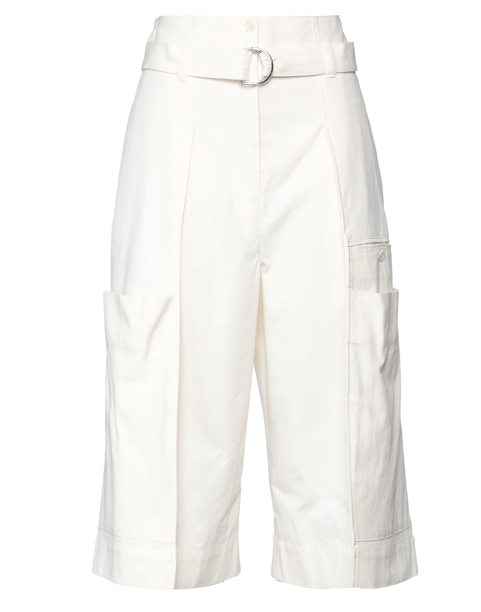 Shop Lemaire Woman Pants Ivory Size 6 Cotton In White