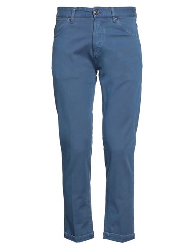 Pt Torino Man Pants Blue Size 30 Cotton, Elastane