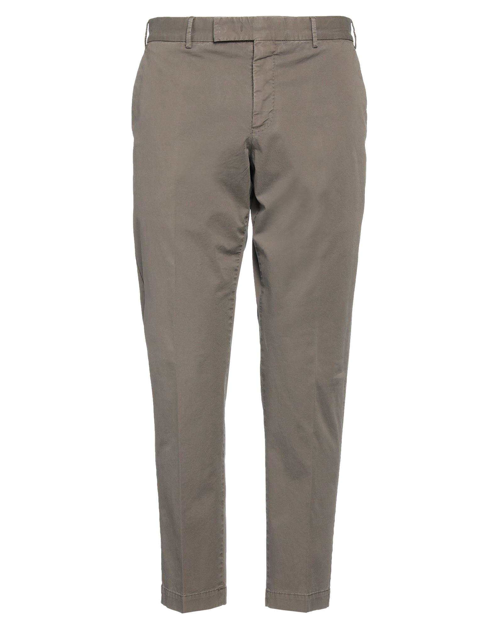 Pt Torino Man Pants Charcoal Size 28 Cotton, Elastane In Grey