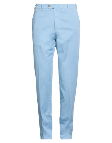Cruna Man Pants Light Blue Size 34 Cotton, Elastane