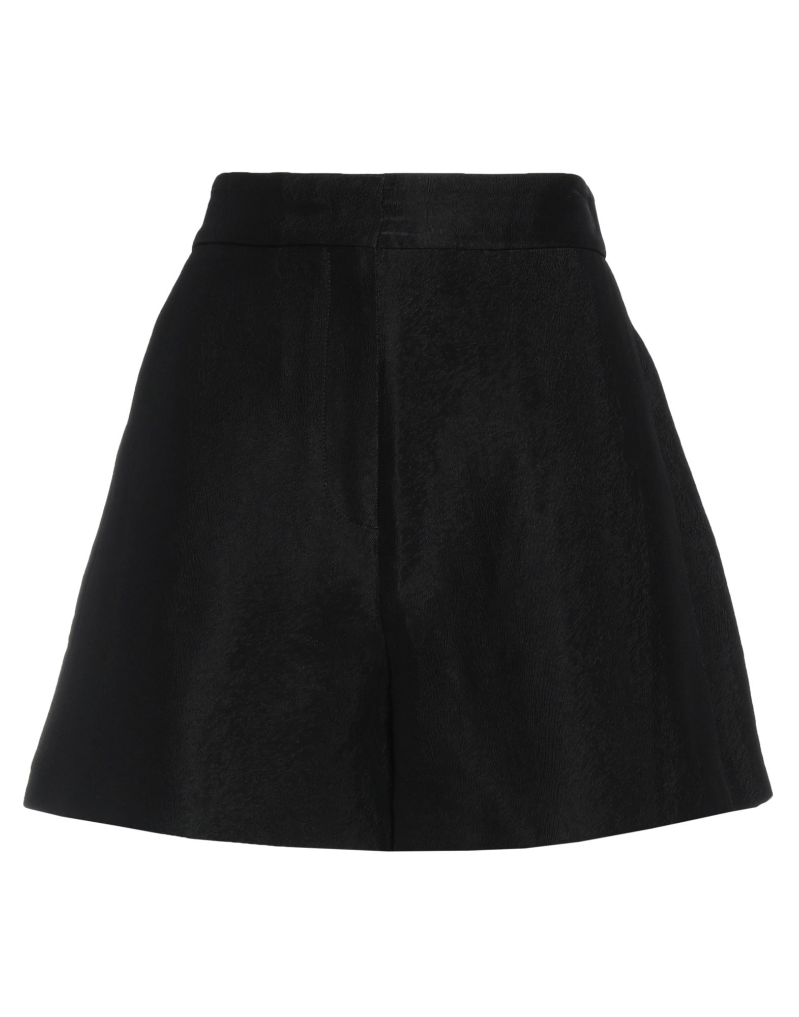 Msgm Woman Shorts & Bermuda Shorts Black Size 8 Viscose