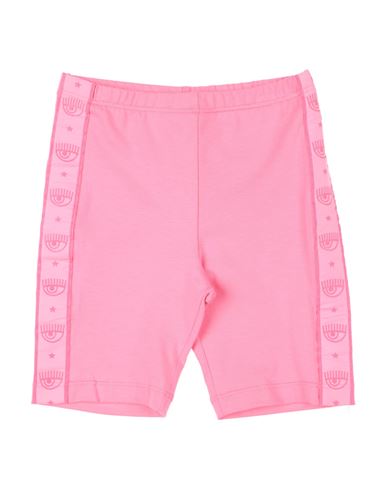 Chiara Ferragni Babies'  Toddler Girl Shorts & Bermuda Shorts Pink Size 4 Cotton, Elastane