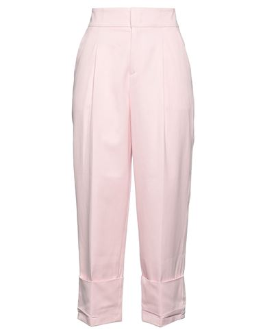 Twinset Woman Pants Pink Size 6 Cotton, Linen