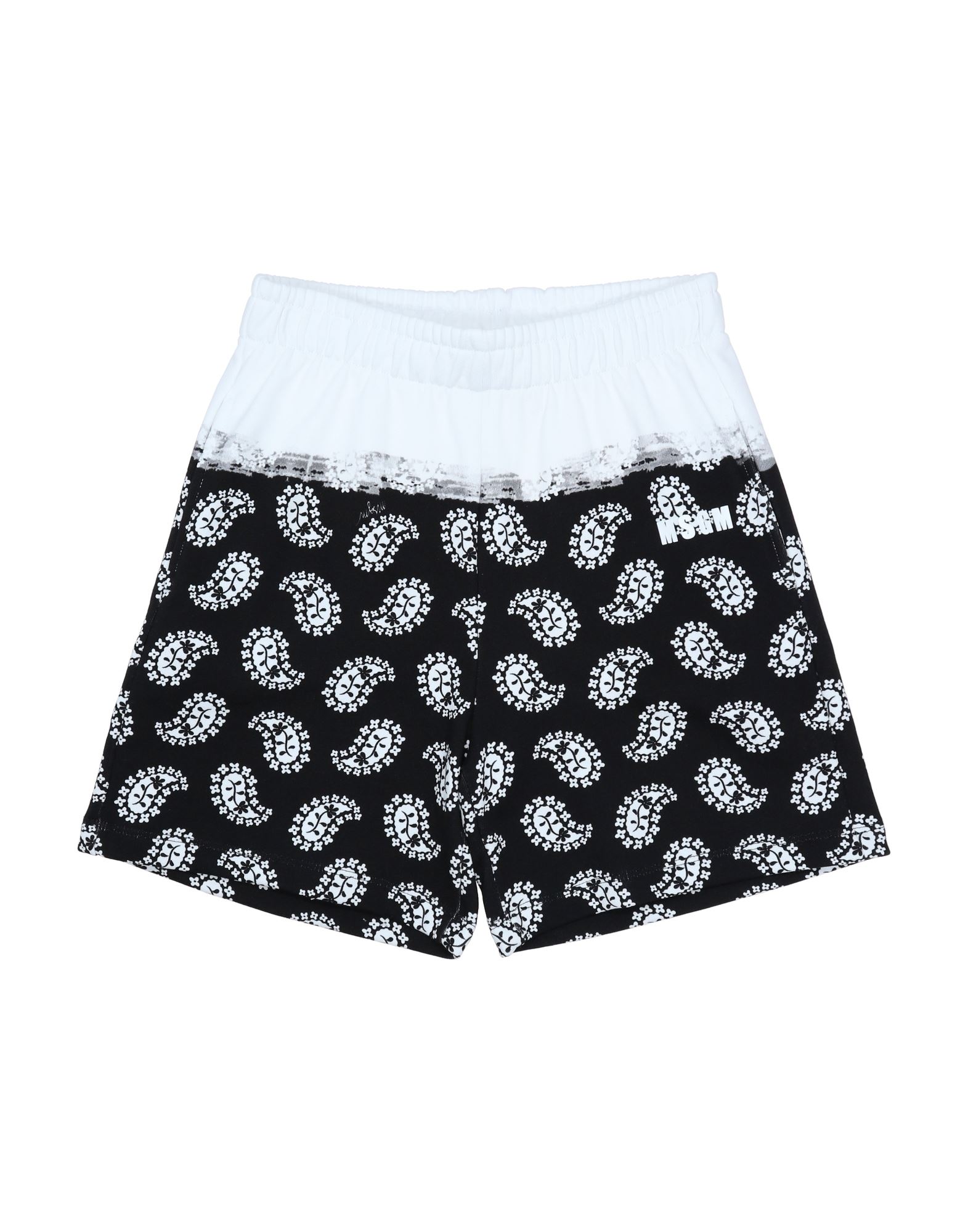 Msgm Kids'  Toddler Boy Shorts & Bermuda Shorts Black Size 6 Cotton