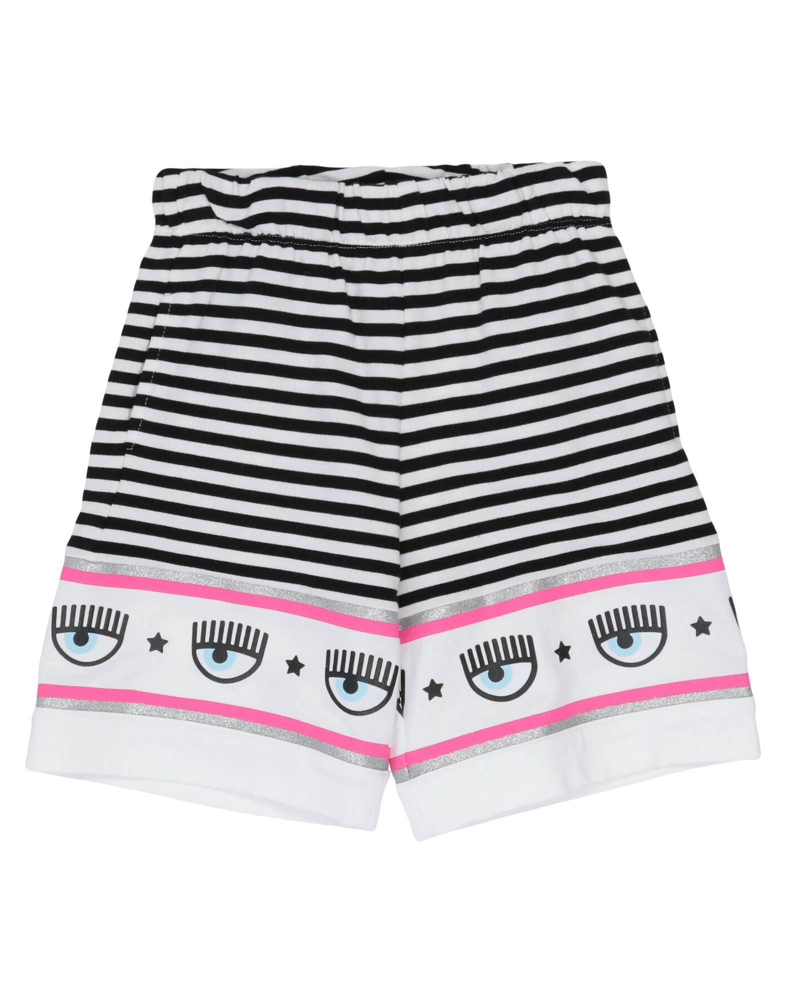Chiara Ferragni Kids'  Toddler Girl Shorts & Bermuda Shorts White Size 5 Cotton
