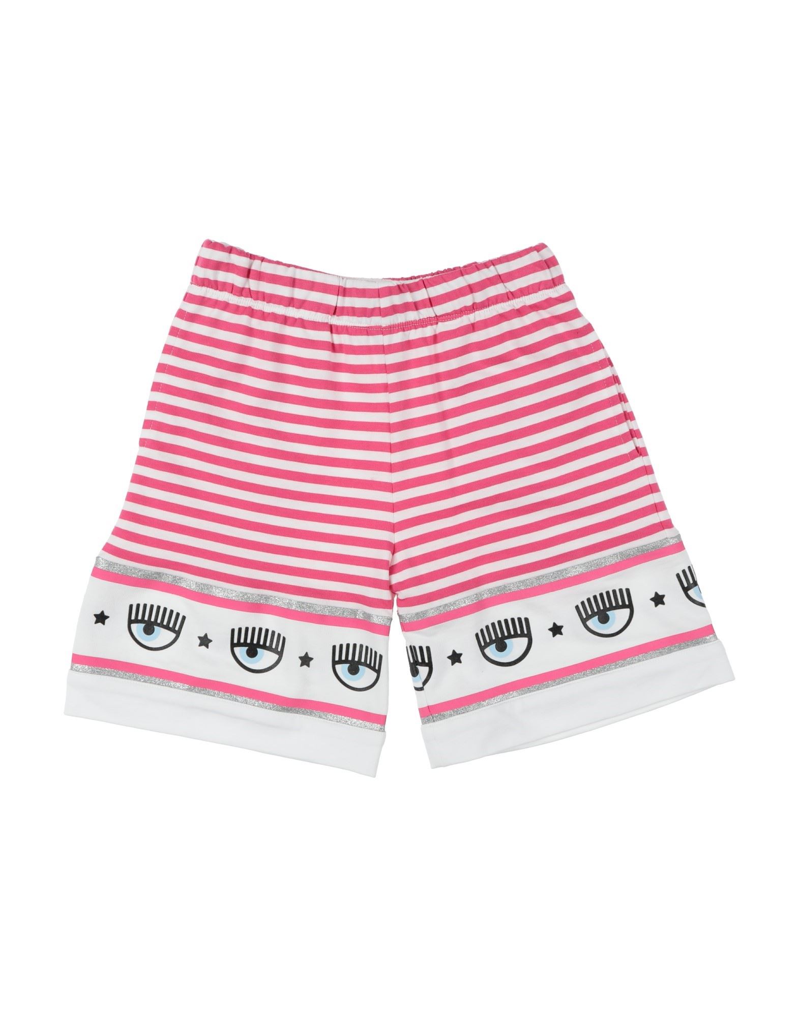 Chiara Ferragni Kids'  Toddler Girl Shorts & Bermuda Shorts Fuchsia Size 6 Cotton In Pink