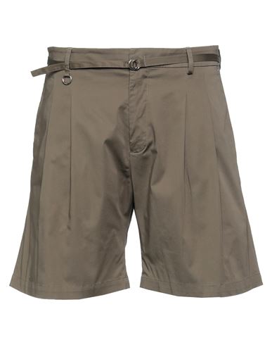 Golden Craft 1957 Man Shorts & Bermuda Shorts Military Green Size 35 Cotton, Elastane