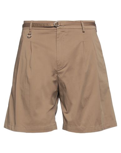 Golden Craft 1957 Man Shorts & Bermuda Shorts Khaki Size 33 Cotton, Elastane In Beige