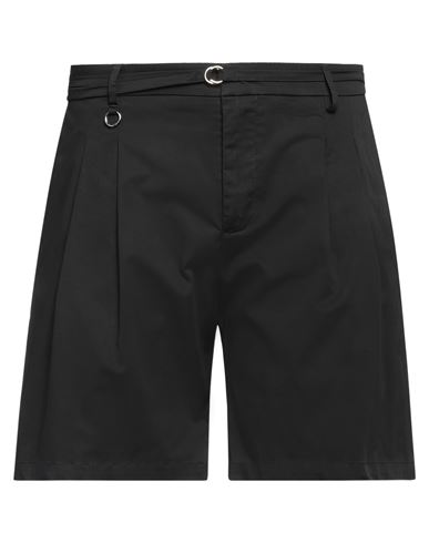Golden Craft 1957 Man Shorts & Bermuda Shorts Black Size 34 Cotton, Elastane