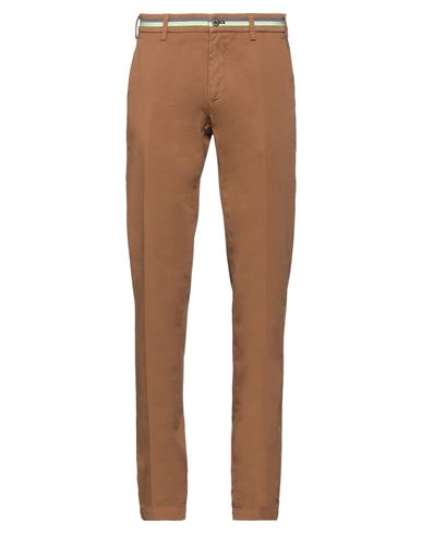 Shop Mason's Man Pants Brown Size 38 Cotton, Elastane