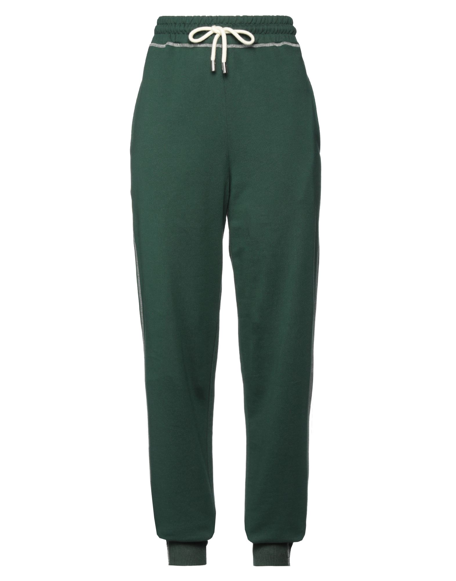 Shop Jw Anderson Woman Pants Green Size L Cotton