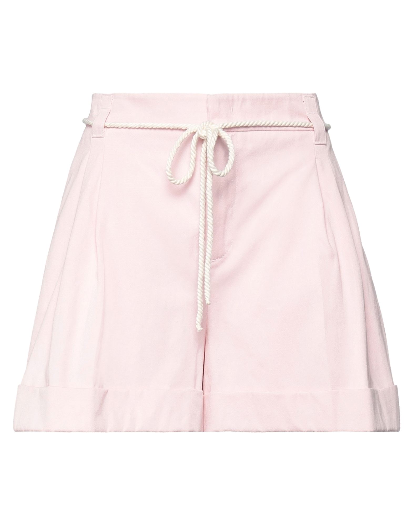 Twinset Woman Shorts & Bermuda Shorts Pink Size 8 Cotton, Linen