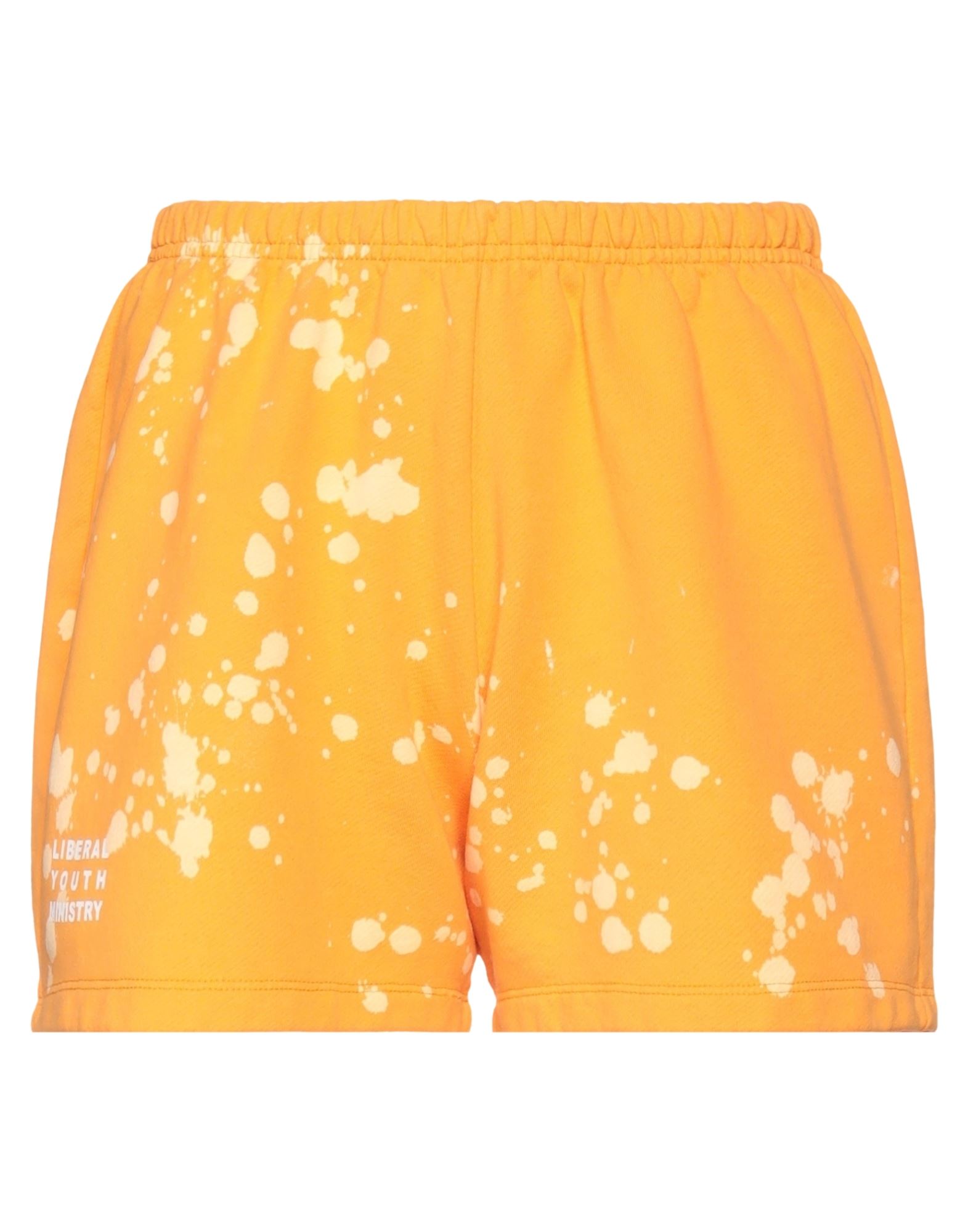 Liberal Youth Ministry Woman Shorts & Bermuda Shorts Orange Size L Cotton