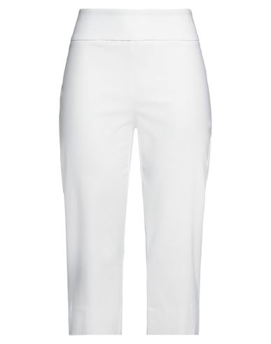 Joseph Ribkoff Woman Cropped Pants White Size 6 Viscose, Nylon, Elastane