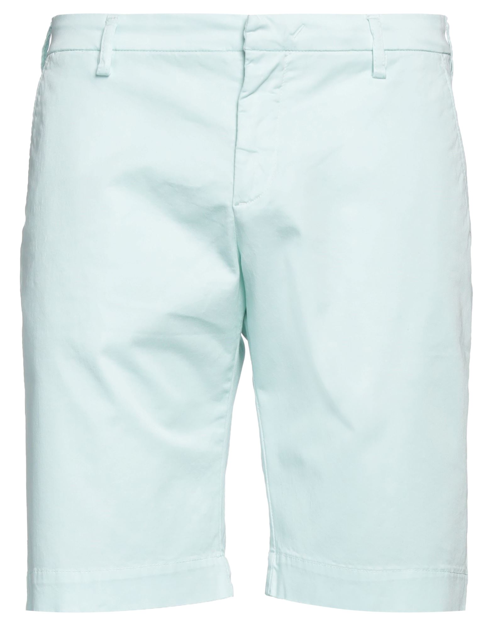 Coroglio By Entre Amis Man Shorts & Bermuda Shorts Light Green Size 35 Cotton, Elastane