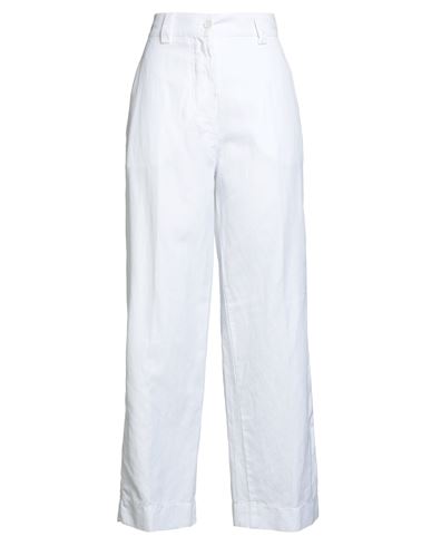 Aspesi Woman Pants Beige Size 8 Cotton, Elastane