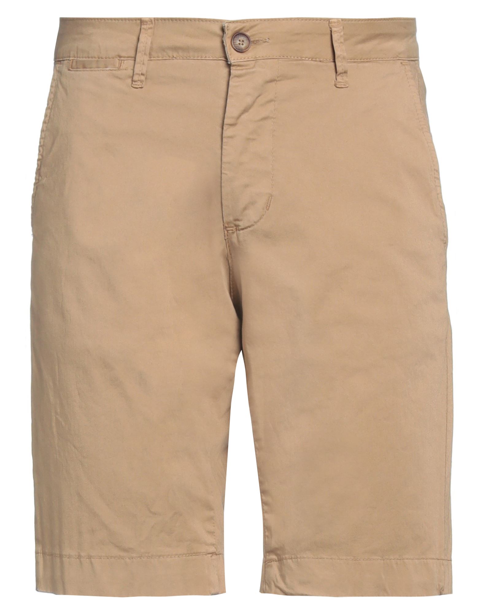 Squad² Man Shorts & Bermuda Shorts Khaki Size 30 Cotton, Elastane In Beige