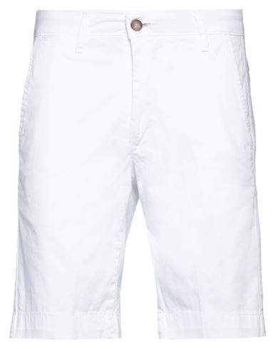 Squad² Man Shorts & Bermuda Shorts Off White Size 28 Cotton, Elastane
