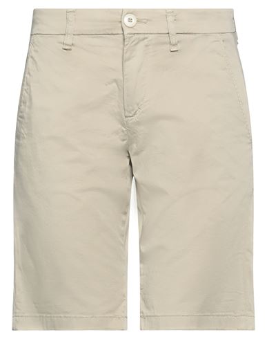 Guess Man Shorts & Bermuda Shorts Light Grey Size 38 Cotton, Elastane In Beige