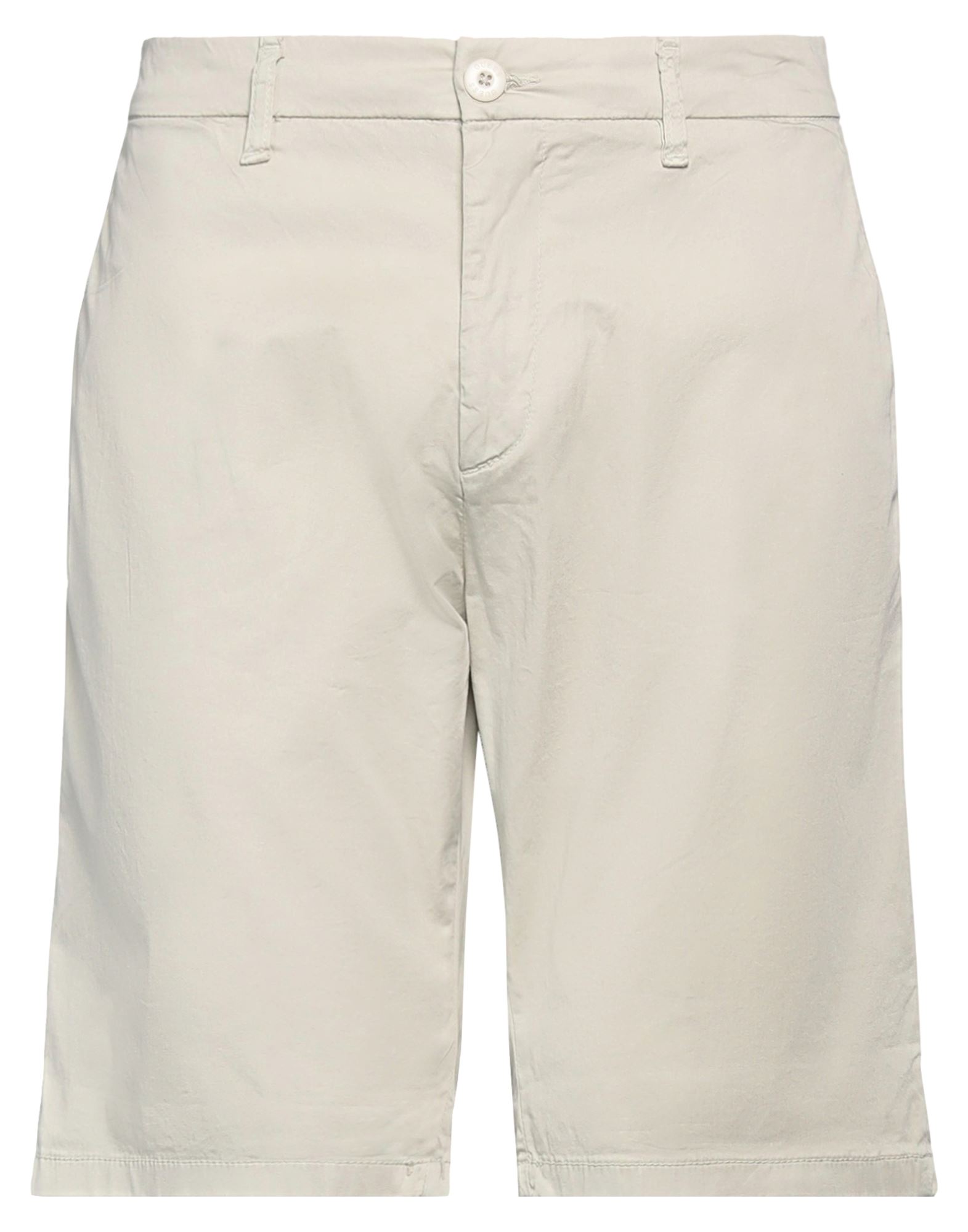 Guess Man Shorts & Bermuda Shorts Light Grey Size 38 Cotton, Elastane In Grey