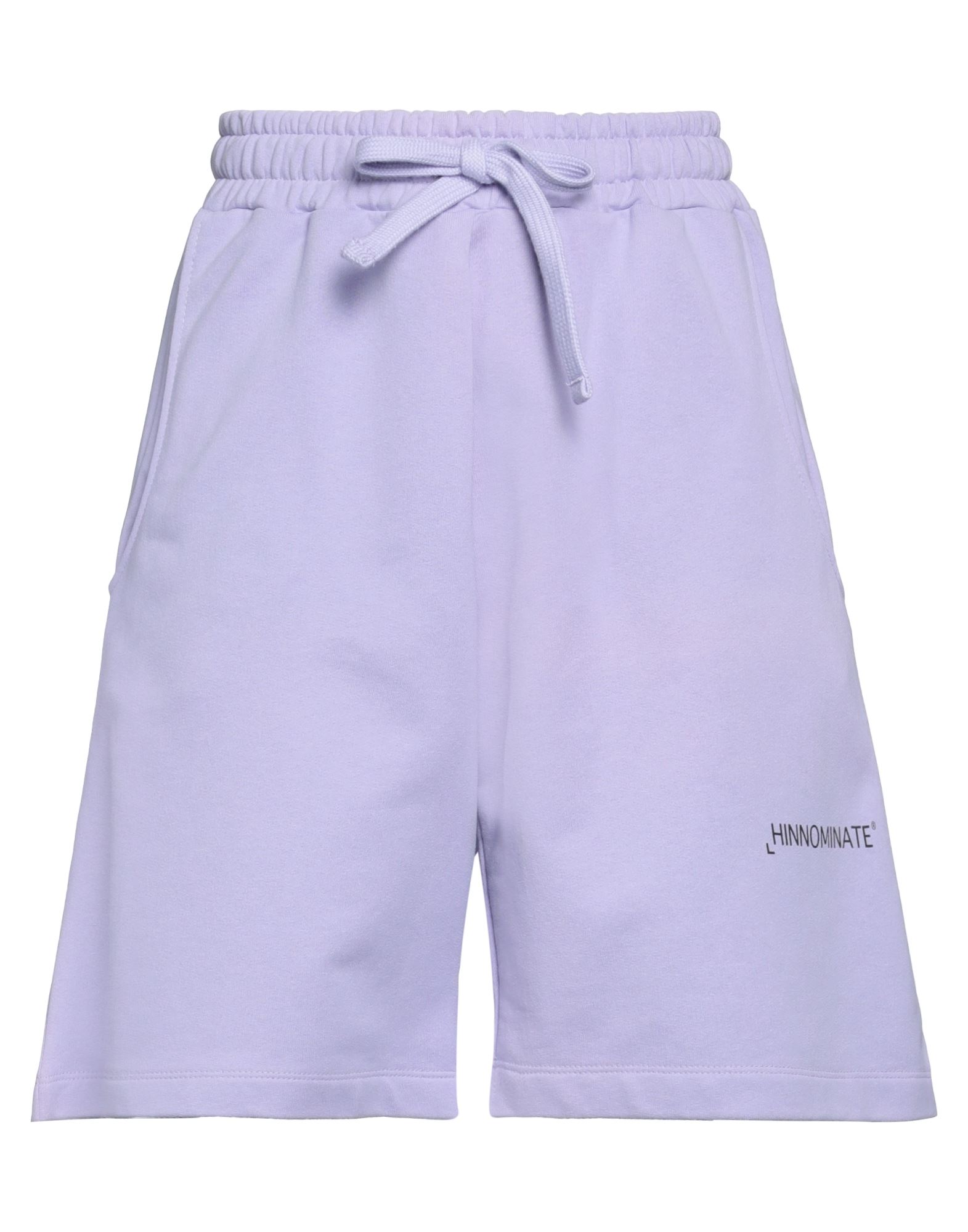 Hinnominate Woman Shorts & Bermuda Shorts Lilac Size L Cotton In Purple