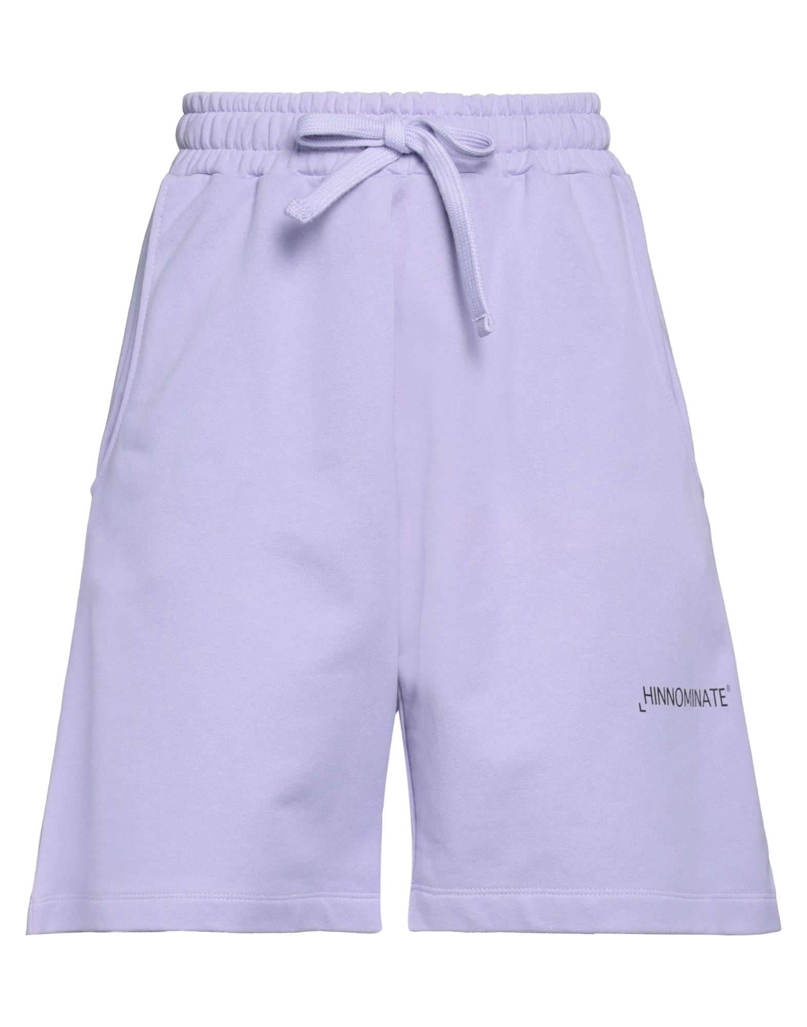 Hinnominate Woman Shorts & Bermuda Shorts Lilac Size S Cotton In Purple